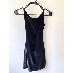 Mini black dress